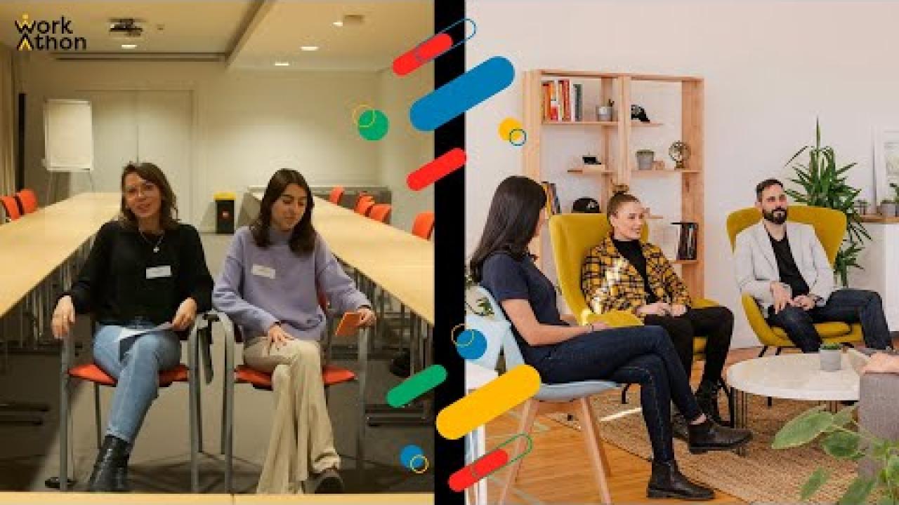 Un forum d'échange via une plateforme d'accueil collaborative Workathon