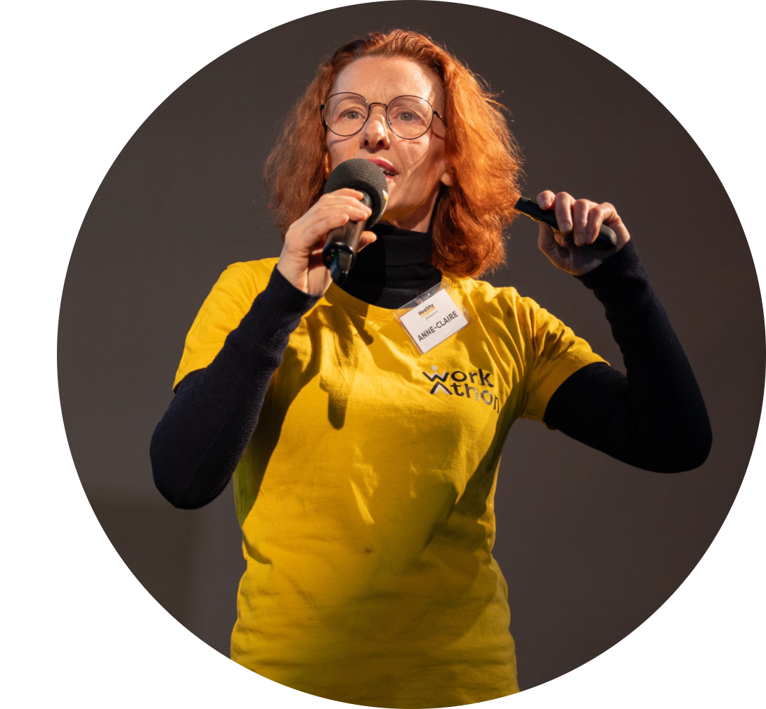 Cofondatrice du Workathon : Anne Claire